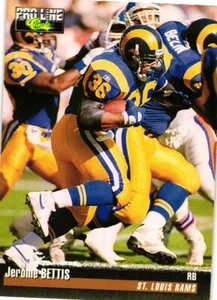 1995 Pro Line #303 Jerome Bettis - Picture 1 of 2