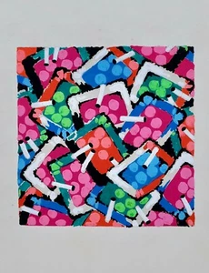 Atelier Testemale - Pintura Original - Gouache - Proyecto De Tejido 179 - Imagen 1 de 3