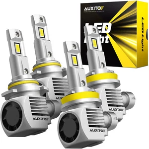 AUXITO LED Headlight Bulbs Conversion Kit 9005 H11 High Low Beam Bright White 4X - Picture 1 of 12