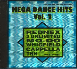 VARIOUS - Mega Dance Hits Vol. 2 (ZYX Music #ZYX 55021-2-2 - Germany, 1995) - Picture 1 of 2