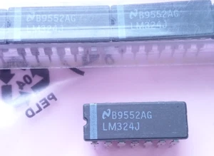 [10pcs] LM324J Low Power Quad Operational Amplifier 14-Pin Ceramic DIP National - Picture 1 of 1
