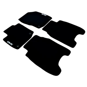 For Honda Civic Carpet Car Floor Mats 2012-2016 OEM Quality Velour Rugs Liners - Bild 1 von 14