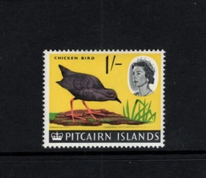 Islas Pitcairn 1964 1s Henderson Island Crake Bird SG 44 SC 47 montado sin montar o nunca montado - Imagen 1 de 1