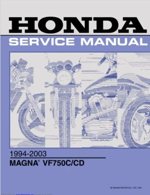 Honda Magna VF750C/CD 1994-2003 manual de taller de reparación Foto 1 de 3