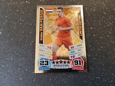 MATCH ATTAX WORLD CUP 2014 LE 4 ROBIN VAN PERSIE BRONZE LIMITED EDITION MINT
