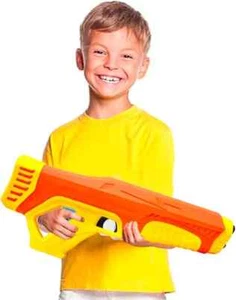 Kids Set of 2 Electric Water Gun 40ft Range 600ml Capacity Water Absorbent Toy - Picture 1 of 9