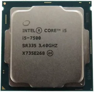 Intel Core i5-7500 SR335 3.40Ghz 7th Gen LGA1151 Quad-Core CPU Desktop Processor - Picture 1 of 4