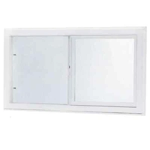 31.75 in. x 17.75 in. Left-Hand Single Sliding Vinyl Window with Dual Pane Insul - Picture 1 of 6