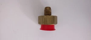 Refrigerant Cylinder Adapter 3/4" Hex Style (1 lot of 2 adapters with gaskets) - Picture 1 of 4