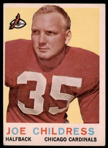 1959 Topps Joe Childress  VG-EX Chicago Cardinals #13
