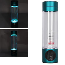 Andarm Hydrogen Water Bottle Generator 280ML Portable Glass Hydrogen Rich Wa FD