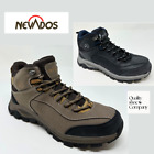 Mens Safety Waterproof Memory Foam Hiking Work Ankle Boots Shoes Size UK6-11