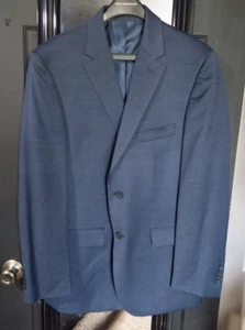 Kenneth Cole AWEARNESS Men's 42 Reg Slim Fit Navy Blue Wool Blazer Jacket - Bild 1 von 7