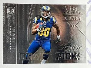 TODD GURLEY II RC 2015 Panini Prestige #5 Selecciones del draft Inserto de novato - Imagen 1 de 2