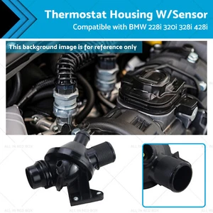 Thermostat Housing W/Sensor Suitable for BMW 428i 228i 320i 328i 11538636594 - Picture 1 of 10