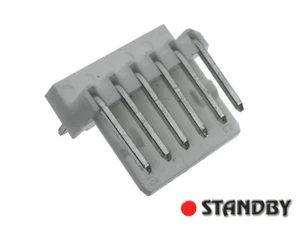 10pcs MOLEX 22-05-1062 6 POSITION RIGHT ANGLE HEADER WITH FRICTION RAMP 5046-06A - Imagen 1 de 2