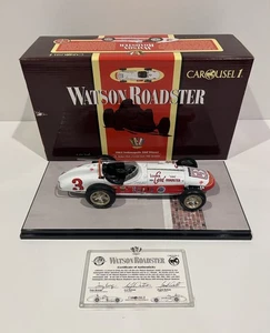 Rodger Ward 1962 #3 Indy 500 Winner Carousel 1 1/18 Diecast #4404 Brand New - Picture 1 of 11