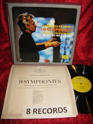 1963 UK NM 8 LP DGG 2721 058 STEREO Ludwig van Beethoven - Berliner Philharmonik - Image 1 of 2