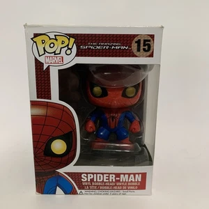 Funko POP! Figura Vinilo Marvel Amazing Spider-Man Spider-Man #15 Ojos Dorados - Imagen 1 de 4