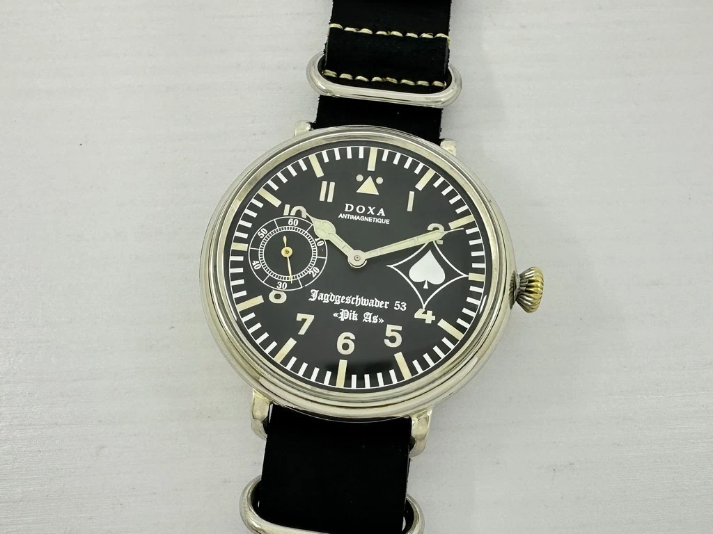 ⭐️OH済⭐️DOXA 手巻きメンズ腕時計　スイス　ビンテージ ⭐️OH済⭐️DOXA 手巻きメンズ腕時計 スイス ビンテージ ⭐️OH済