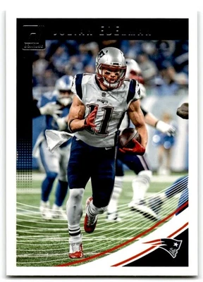 2018 Donruss Julian Edelman New England Patriots #186 - Image 1 of 2