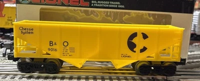 Lionel~Chessie System B&O Hopper Car  #6-9016~O Gauge~LN - Image 1 of 4
