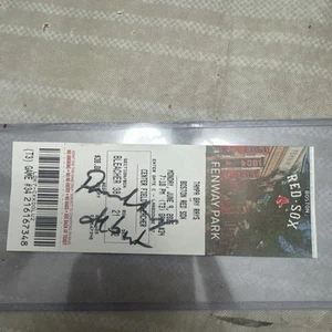 Boston Red Sox Roman Anthony Signed Debut Ticket With Debut Inscription - Picture 1 of 5