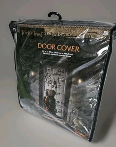 Trick r Treat Sam Door Cover Spirit Halloween  Horror Movie New - Picture 1 of 3