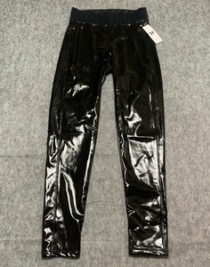 Heroine Sport Downtown schwarze Lack-Leggings Damen - Größe M (27" Schrittlänge) - Bild 1 von 13