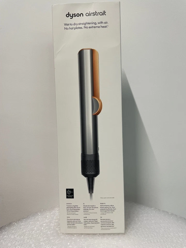 Dyson Airstraight Haarglätter Nickel/Kupfer NEU & Orginalverpackt