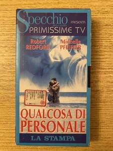 VHS - QUALCOSA DI PERSONALE - SPECCHIO - PRIMISSIME TV - ROBERT REDFORD - Foto 1 di 3