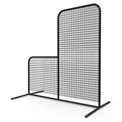 MR L-Screen Baseball Pitching Screen 7x7FT, Baseball Pitching Net, Baseball P... - Image 1 of 4