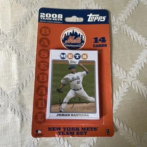 MLB Topps 2008 New York Mets Factory Sealed Team Card Set 14 Cards - Picture 1 of 2