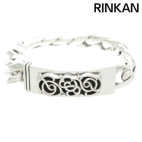 CHROME HEARTS Bracciale Uomo Cromo Cuori ID Floreale Classico Vecchio Argent 13LINKf6e6