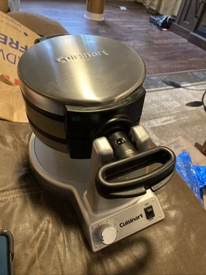 Cuisinart WAF-F20 Double Belgian Waffle Maker - Stainless Steel - 1400W - Image 1 of 4
