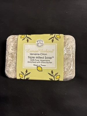 Trader Joes Bisous de Provence Lemon Verbena Triple Milled Soap - Image 1 of 3