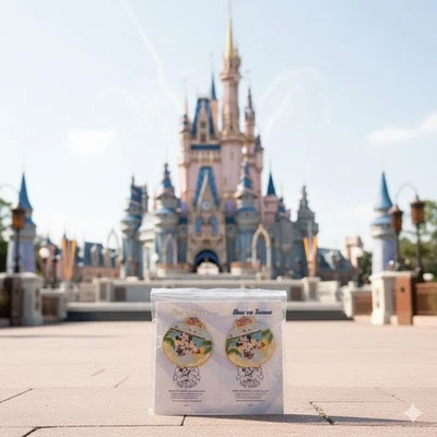 Juego de prendedores Disney Cruise Line Castaway Club Mickey Minnie - uno para mantener/uno para intercambiar Foto 1 de 3