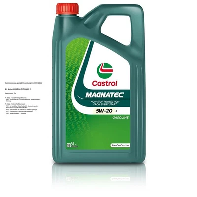 CASTROL 5 L LITER MAGNATEC 5W-20 E MOTOR-ÖL MOTORENÖL 51306850 - Bild 1 von 3
