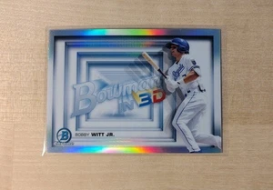 Bowman 2022 - Bowman en 3D! Bobby Witt Jr. #B3D-14 (RC) - Imagen 1 de 6