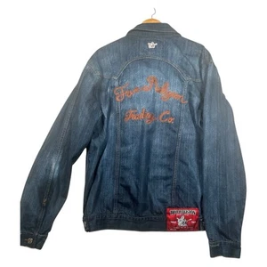 Giacca jeans western True Religion Jimmy 1971 taglia 3XL World Tour Ricky - Foto 1 di 24