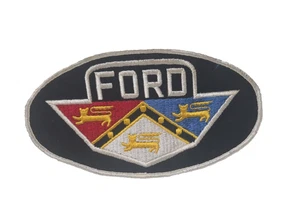 Ford of Britain Crest Logo Patch 1950s-1970s Large 7 5/8 Inch - Picture 1 of 8
