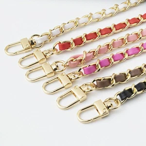 Bandolera de cuero PU de repuesto con cadena bandolera bolso de mano correa - Imagen 1 de 10