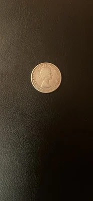 1959 Canada 50 Cents 80% Silver Coin Elizabeth II VF Or Better - Image 1 of 2