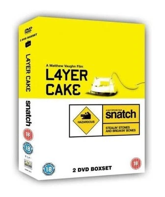 Layer Cake/Snatch [DVD] [2005] - DVD  86VG The Cheap Fast Free Post - Image 1 of 2