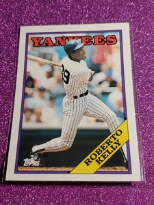 1988 Topps Traded Baseball Roberto Kelly #57T New York Yankees Rookie RC