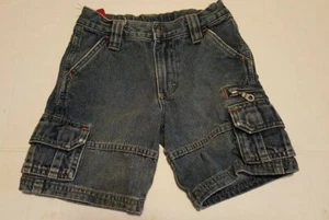 PANTALONES CORTOS DE JEAN BOYS WRANGLER HERO ORIGINALES CON CINTURA AJUSTABLE TALLA 4 REGULAR - Imagen 1 de 3