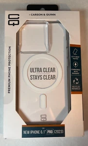 CQ x Carson & Quinn MagSafe Case - iPhone 15 Pro - Clear - Bild 1 von 2