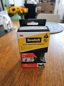 3M SCOTCH Self Adhesive Tape 19mm Stick On Hook Loop Strips, 1.5 m FREEPOST - Picture 1 of 4