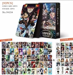 Black Clover Sticker Sammelkarten Anime Neu Ovp 92 Stück Kawaii Lomo Cards - Bild 1 von 1