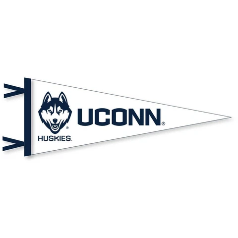 UConn Huskies Wool Felt Pennant - 9" x 24" Cover